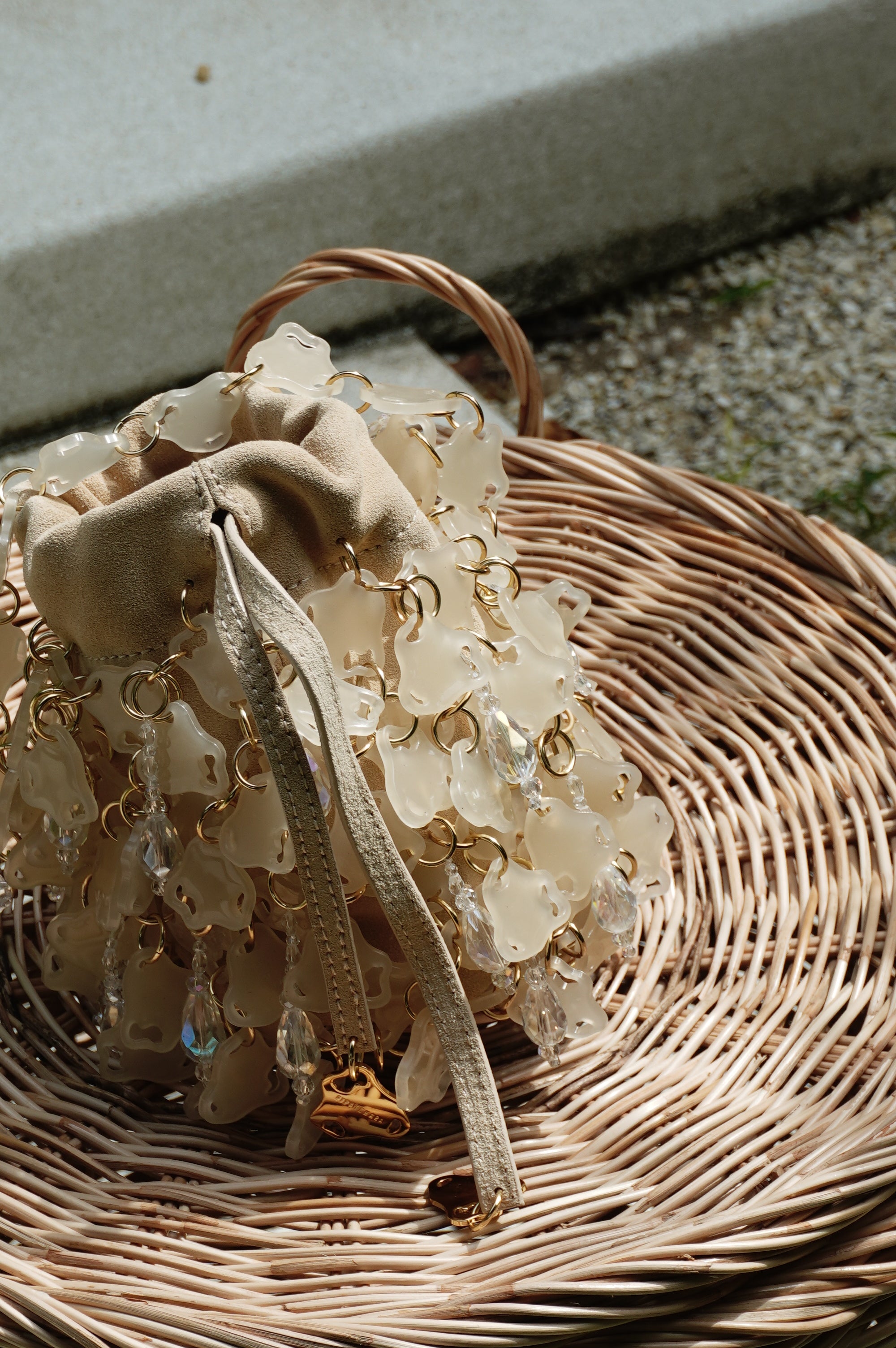 Infinitude Party Beading Bag(Oat)