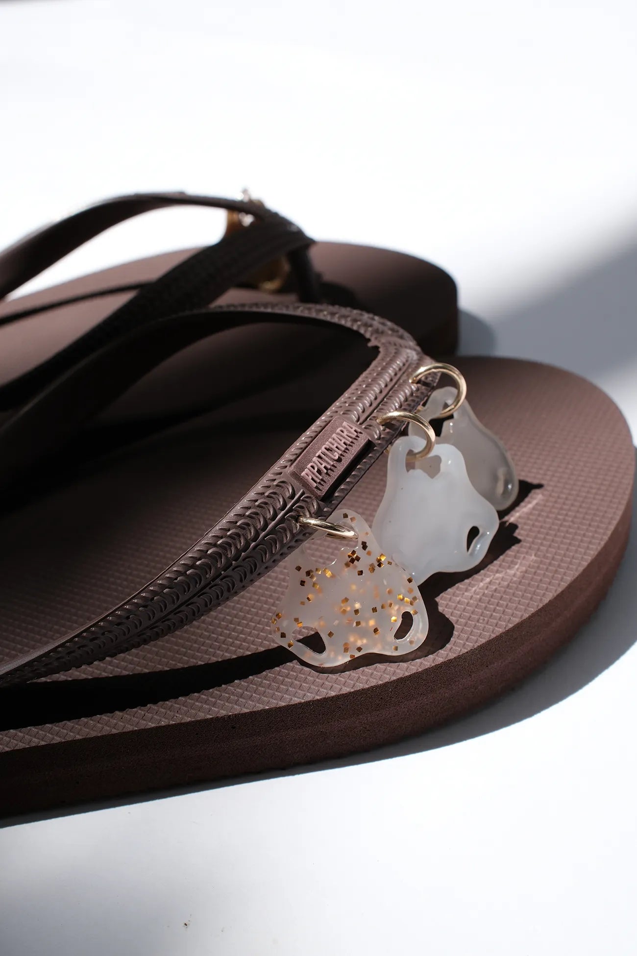 Infinitude Flip Flops Brown(Seafoam)
