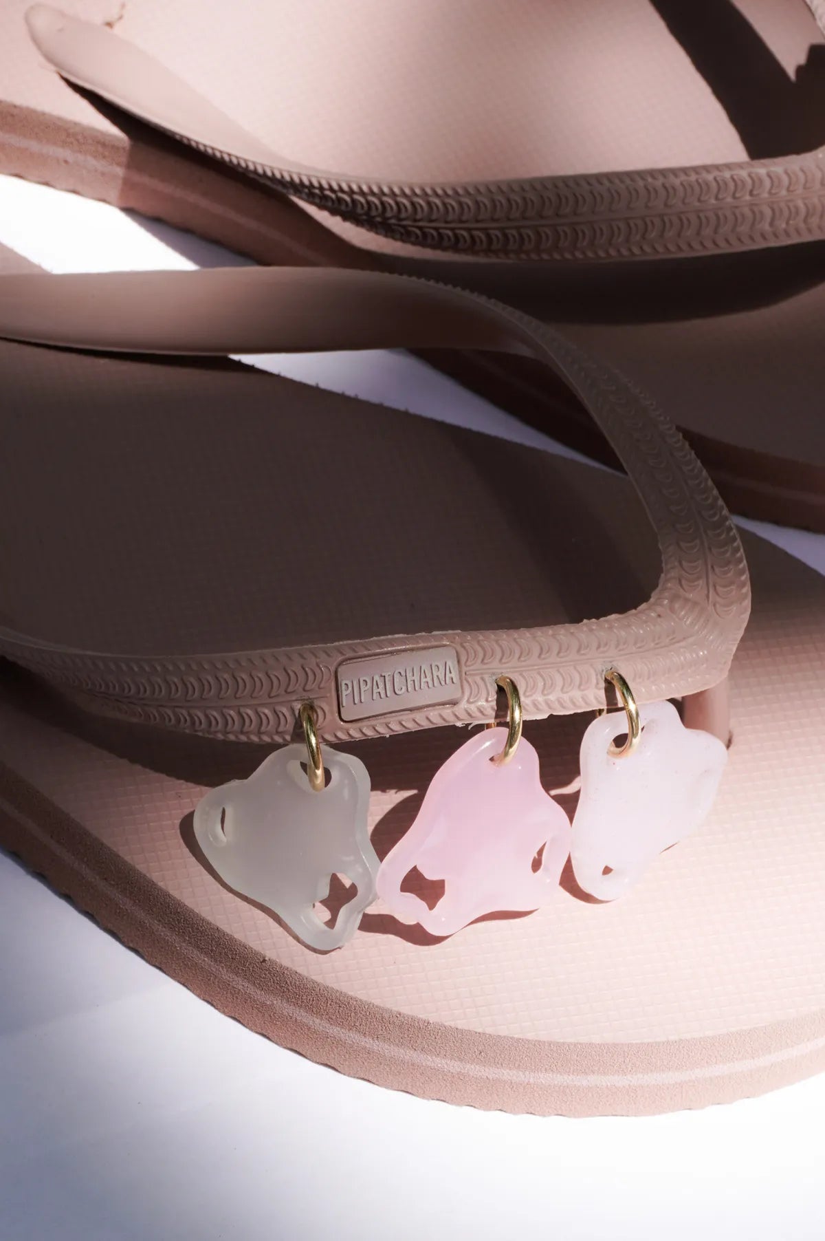 Infinitude Flip Flops Nude(Jellyfish)
