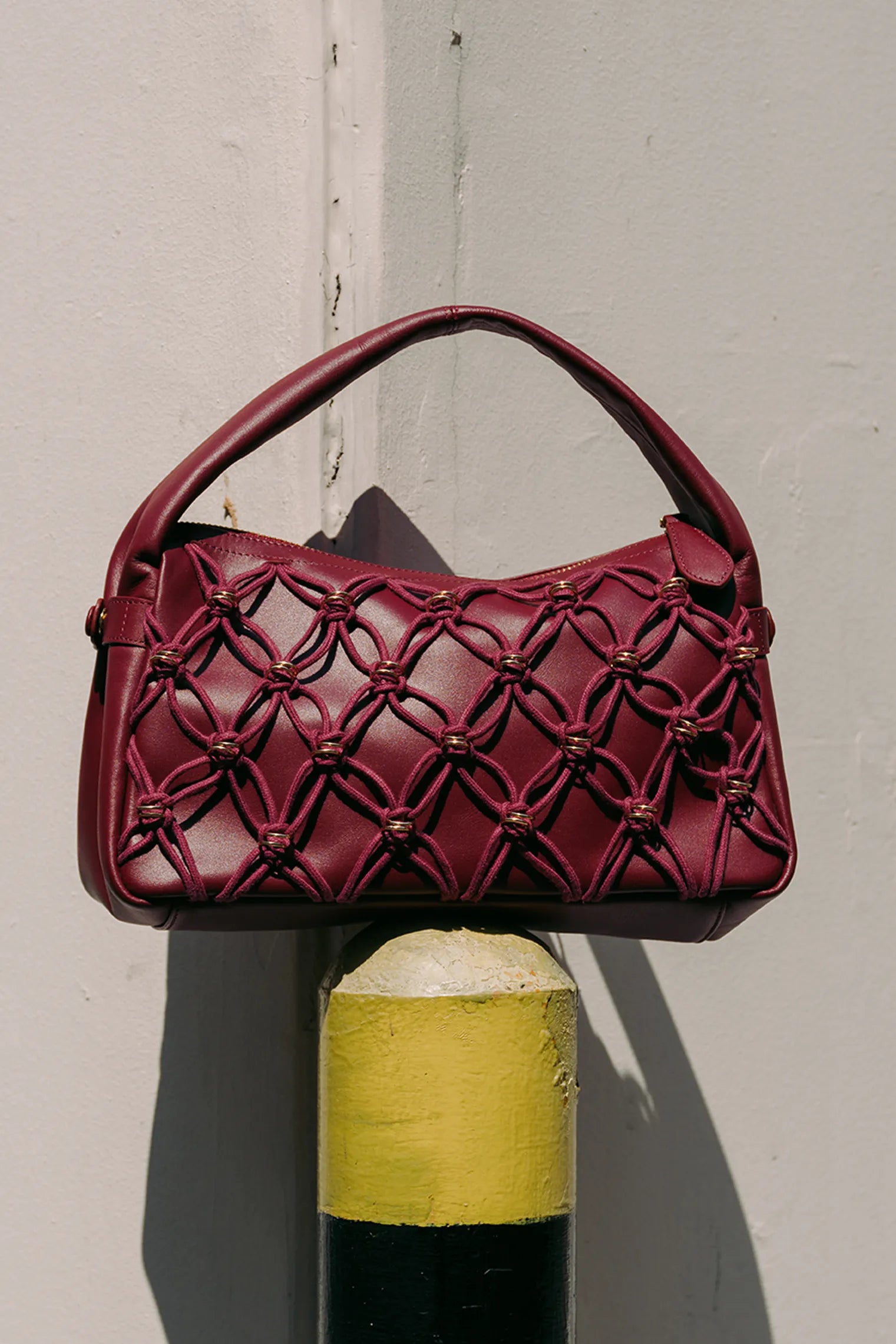Zela Bag(Burgundy)