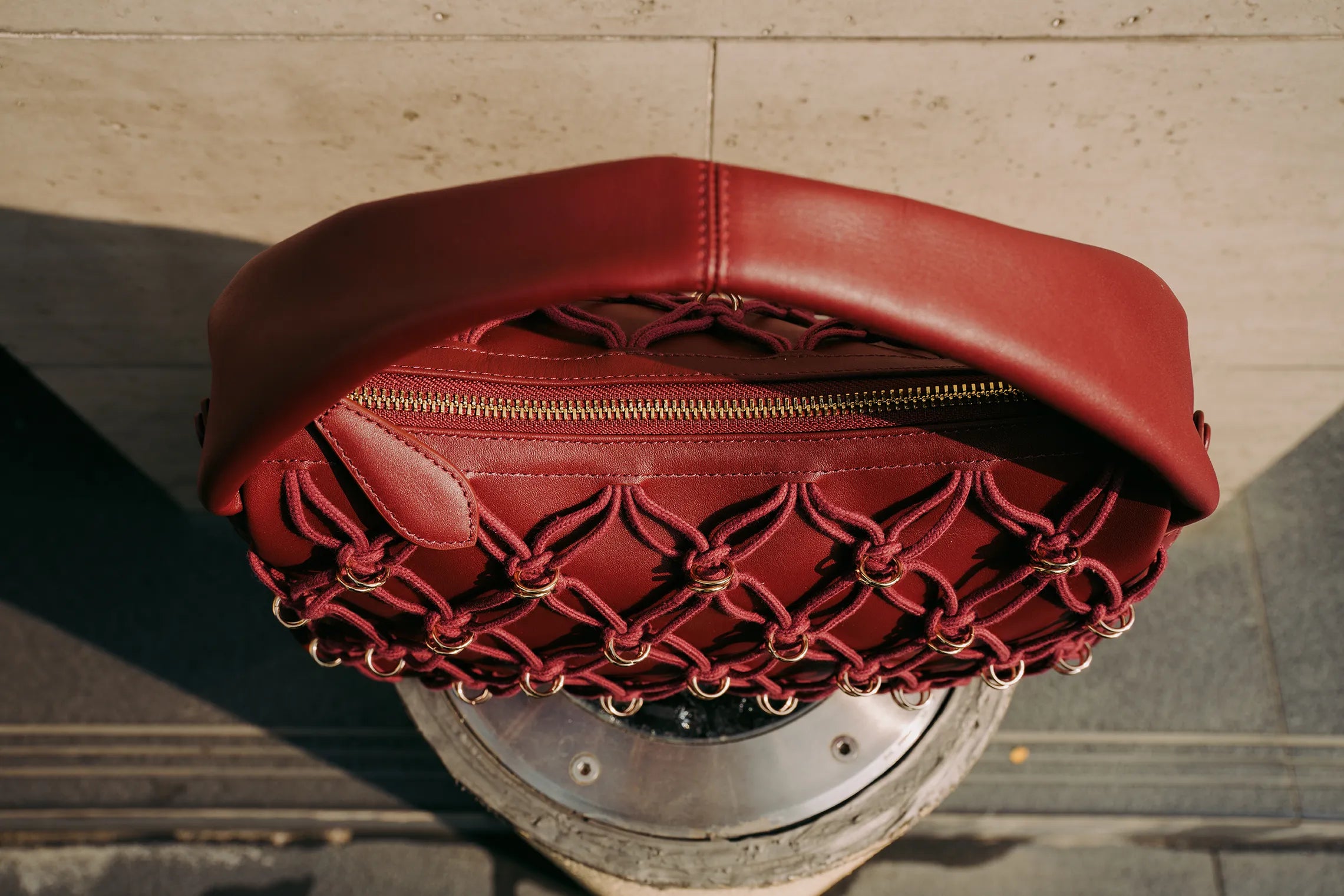 Zela Bag(Burgundy)