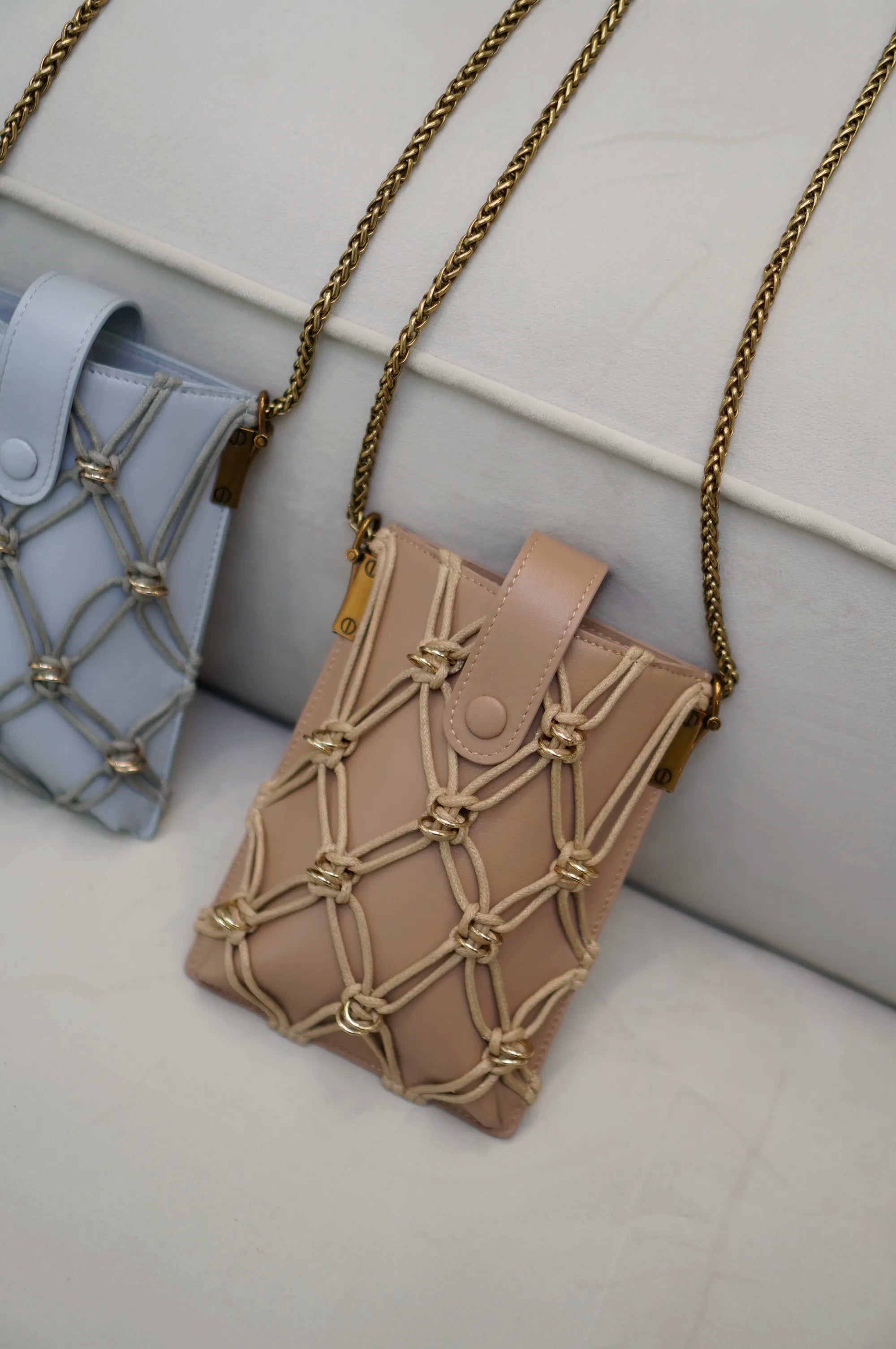 Madi Bag(Nude, Large)
