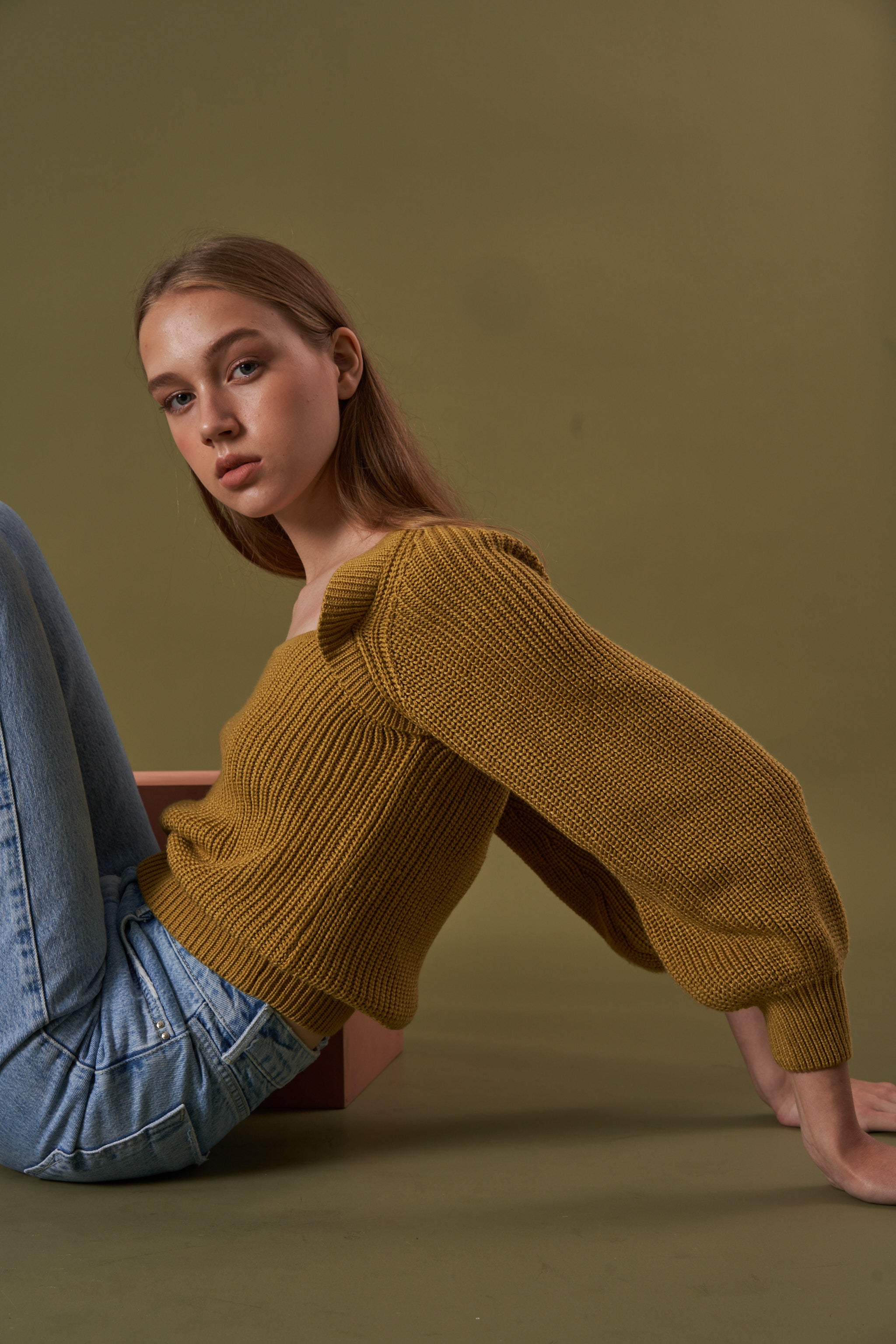 Jasper Sweater(Yellow)