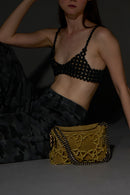 Mini Marine Gold Chain Bag(Aqarwood)