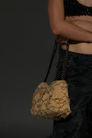 Mini Marine Gold Chain Bag(Oat)