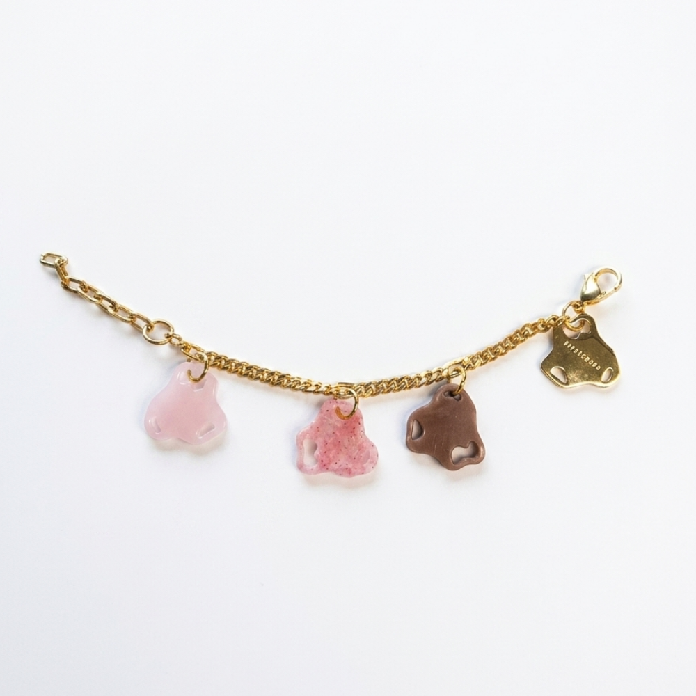 Infinitude Bracelet Gold (Strawberry choco, Free Size)