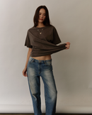 Pipatchara Silver Chain Tee - Grey