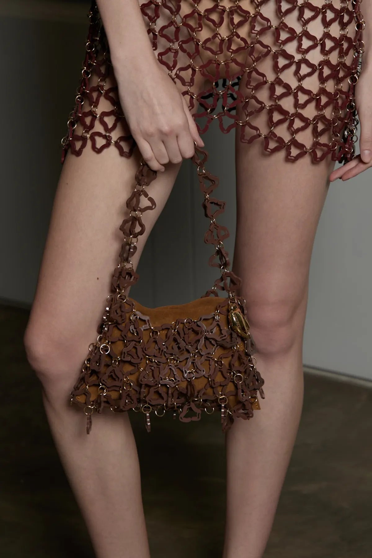 Aqua Bag(Brown, Medium)