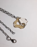 Aqua Necklace Gold (Lucent)