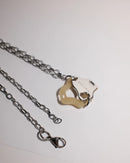 Aqua Necklace Silver(Lucent)
