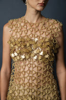 Aqua A-Line Mini Dress(Lucent)