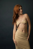 Aqua Swimwear Dress(Nude)