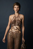 Aqua Jumpsuit(Choco)