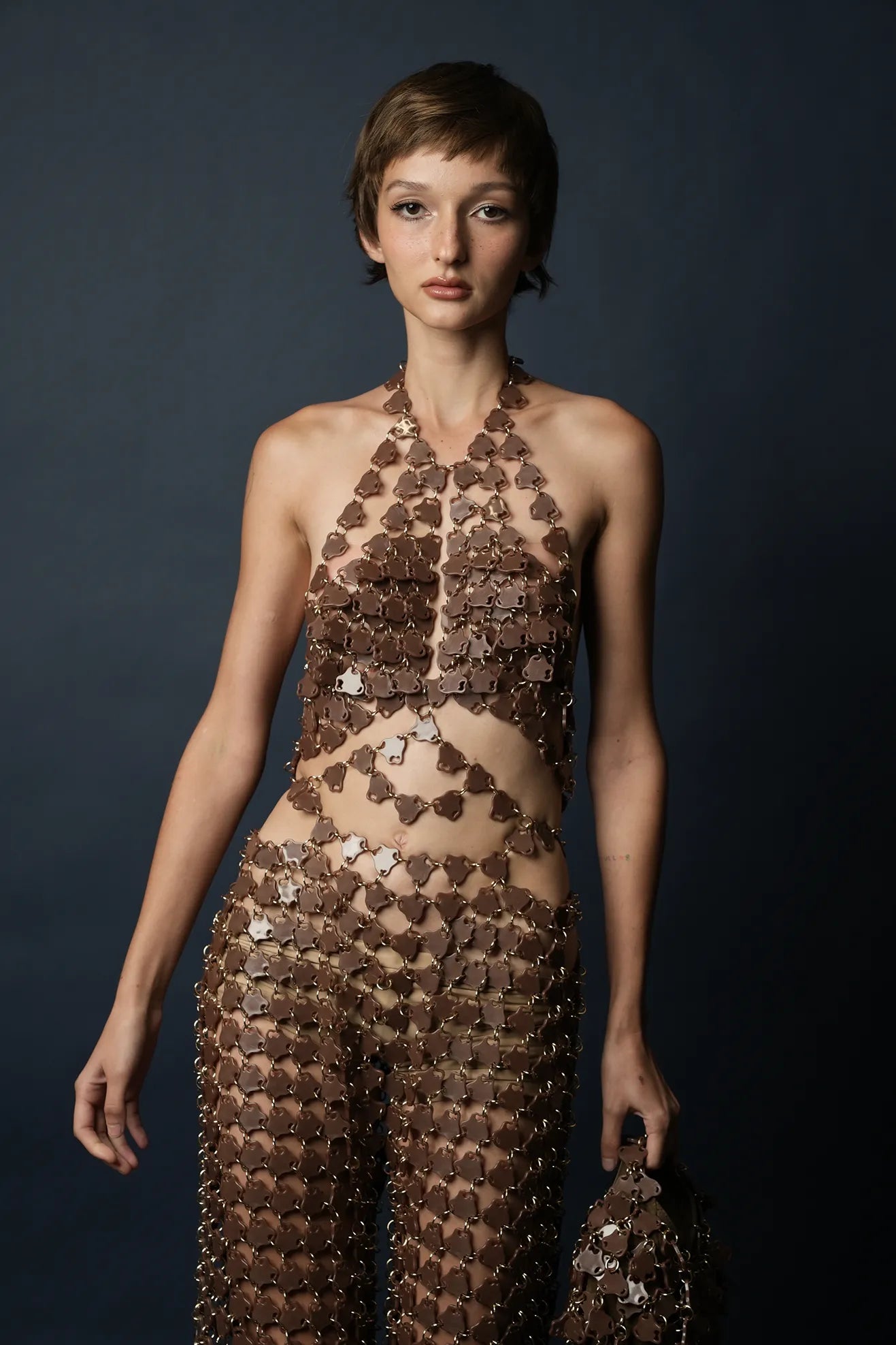 Aqua Jumpsuit(Choco)