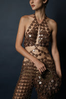 Aqua Jumpsuit(Choco)