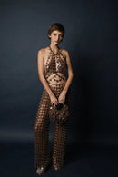 Aqua Jumpsuit(Choco)