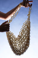 Aqua Transparent Tote Bag(Lucent)
