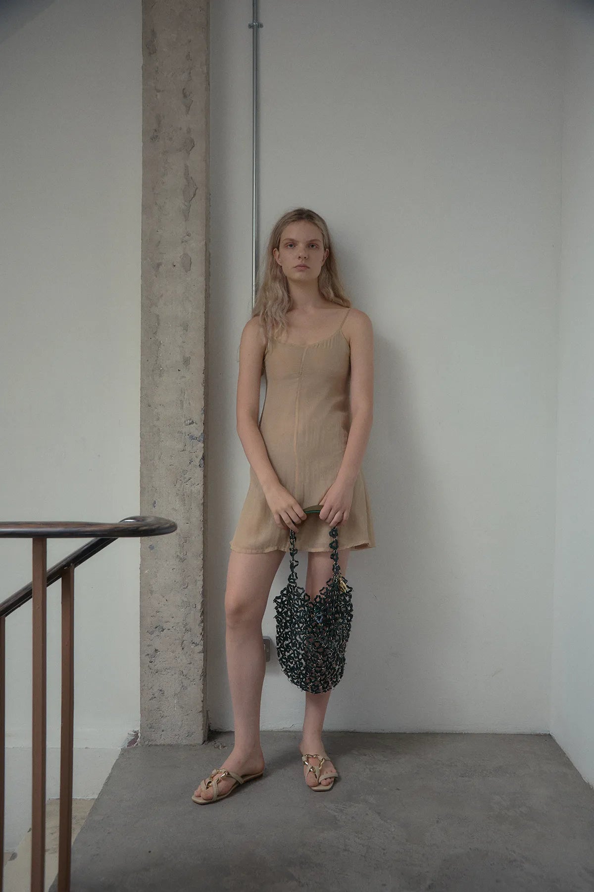 Aqua Transparent Tote Bag(Onyx)