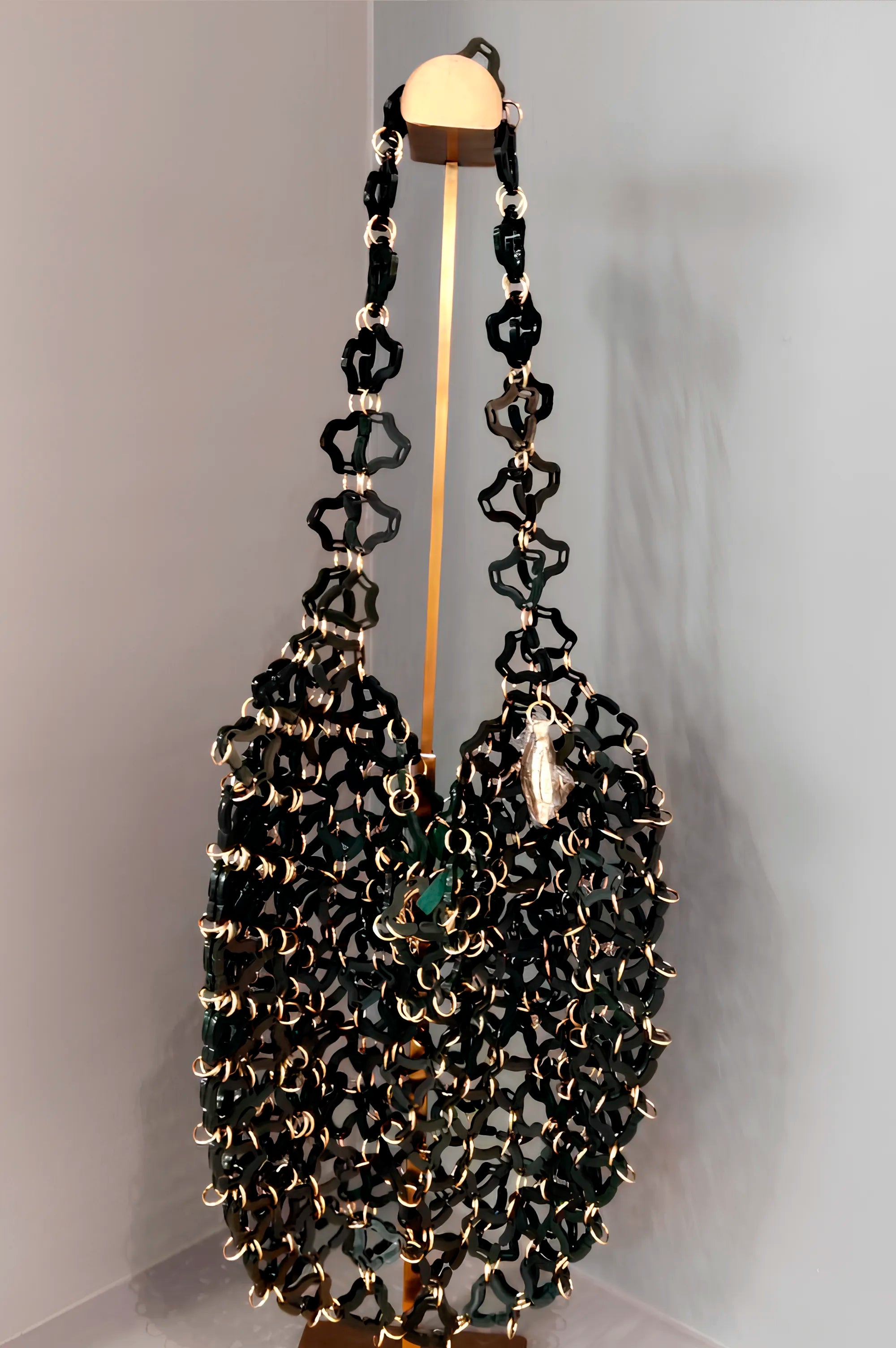 Aqua Transparent Tote Bag(Onyx)