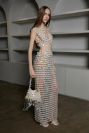 Infinitude Bag Beading Fringes(Clear White)