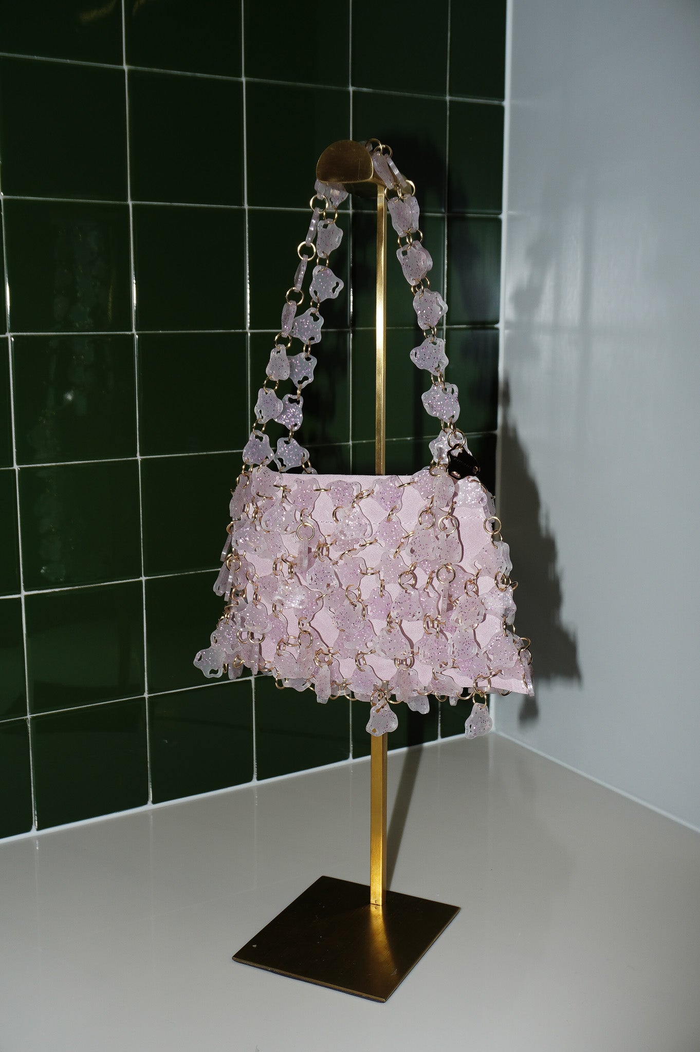 Infinitude Bag(Glitter Old Pinky, Medium)