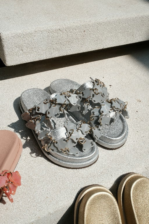 Infinitude Sandals(Silver)