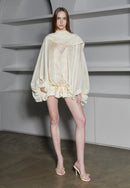 INFINITUDE CHIFFON  MINI DRESS