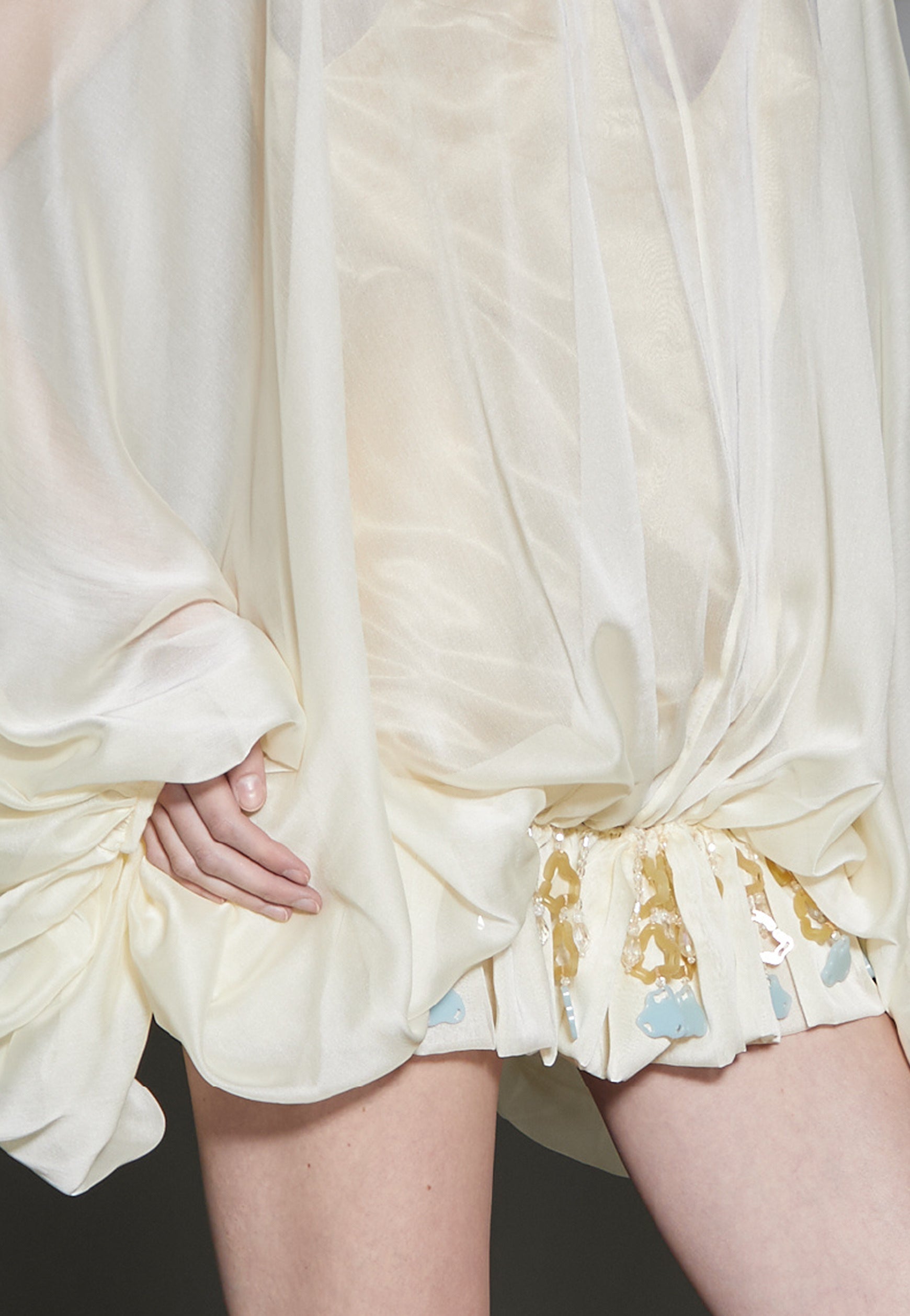 INFINITUDE CHIFFON  MINI DRESS