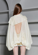 INFINITUDE CHIFFON  MINI DRESS