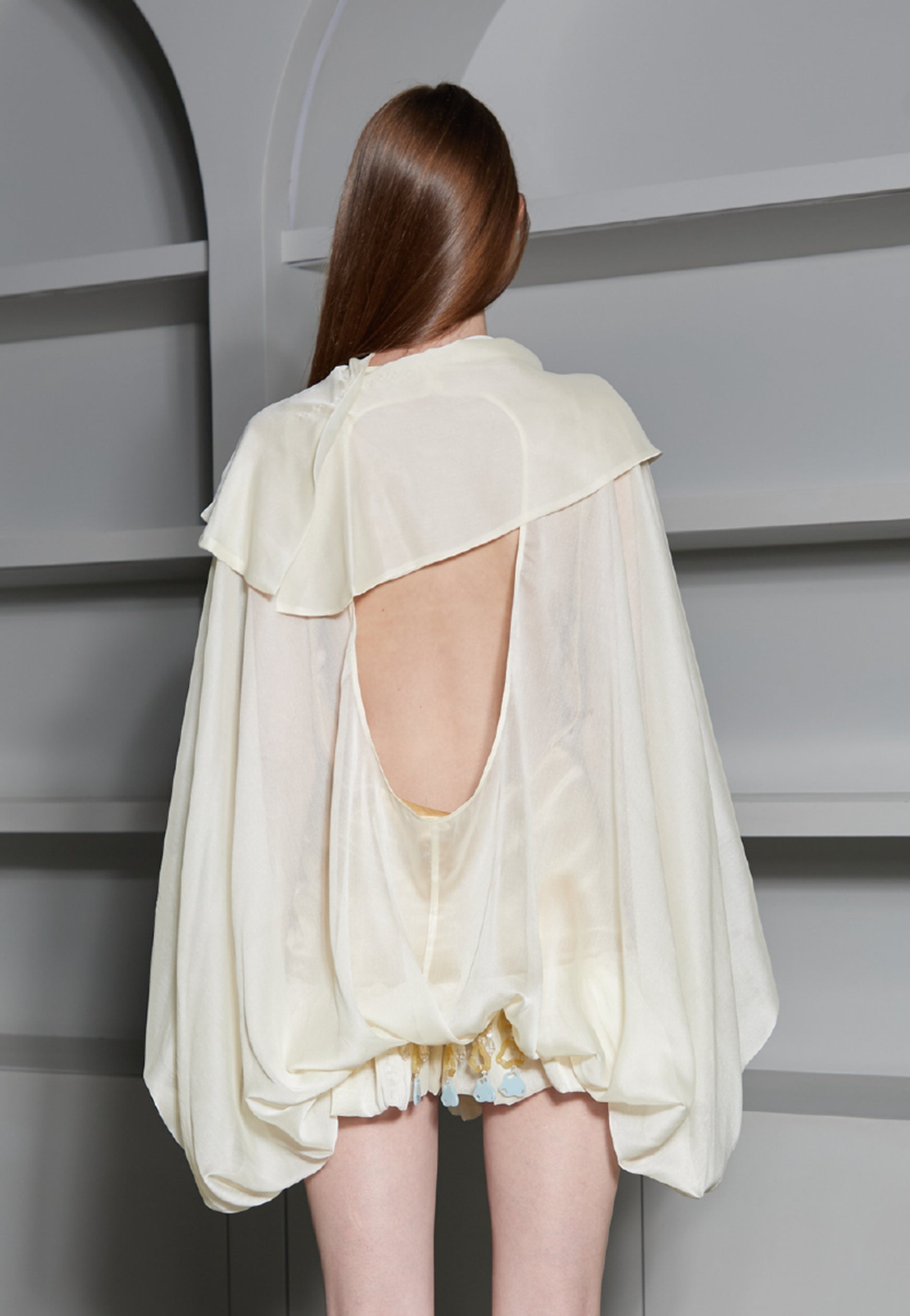 INFINITUDE CHIFFON  MINI DRESS