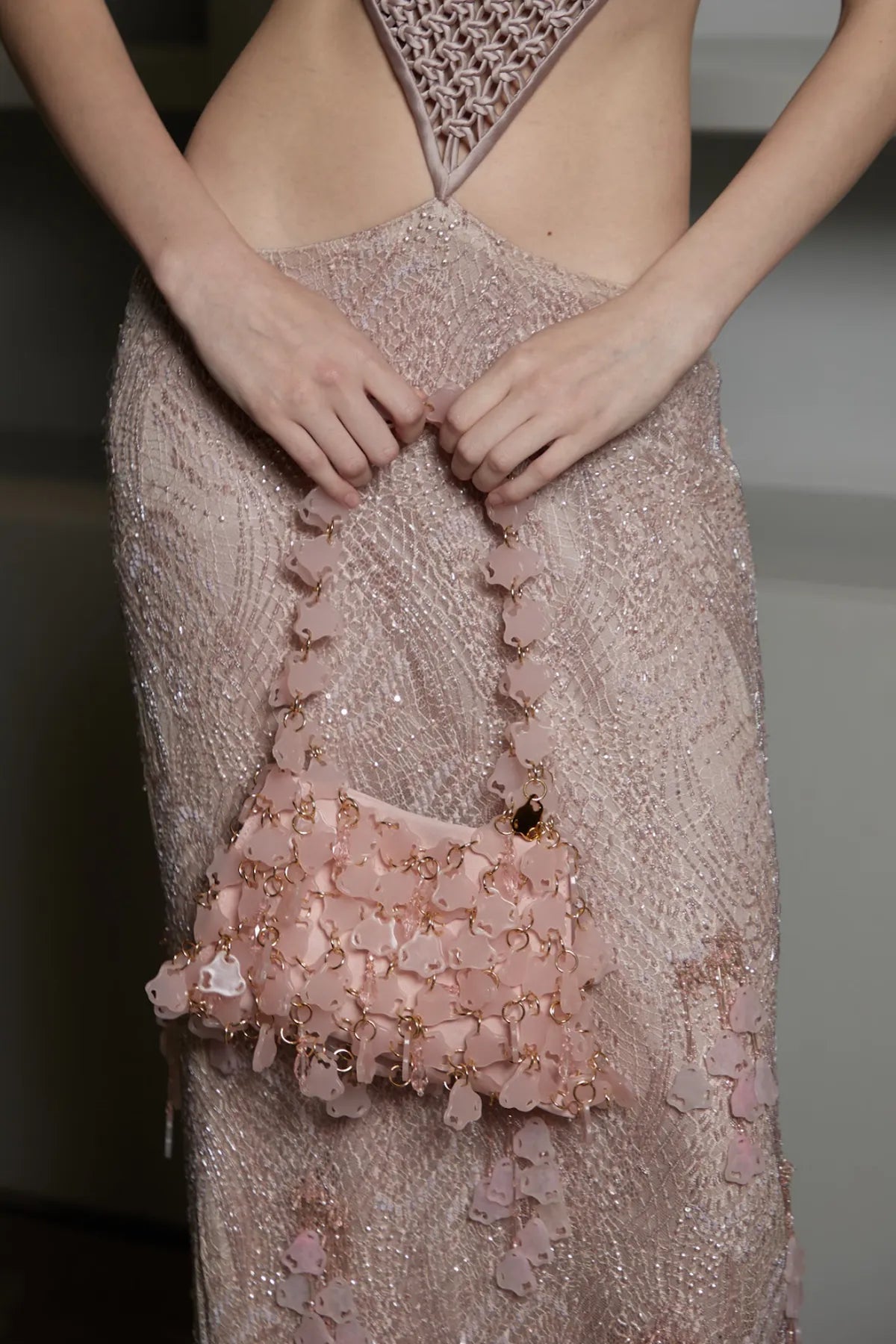 Infinitude Beading Bag(Peony)