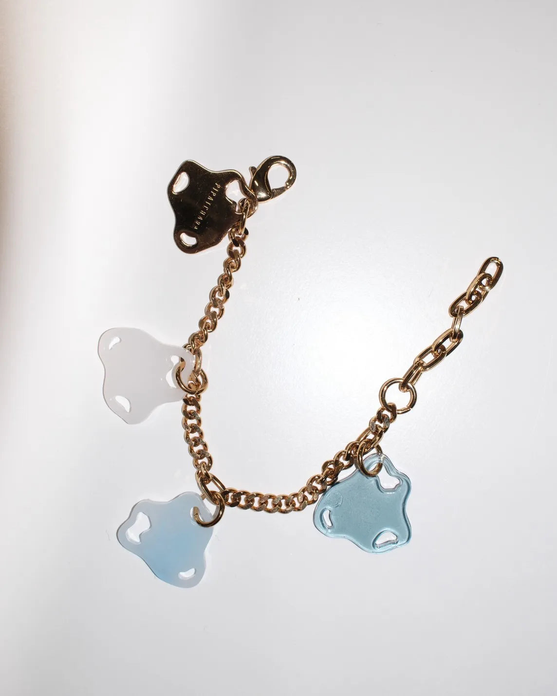 Infinitude Bracelet Gold(Blue Crystal, Free Size)