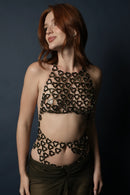 Infinitude Cut Out Beachwear(Onyx)