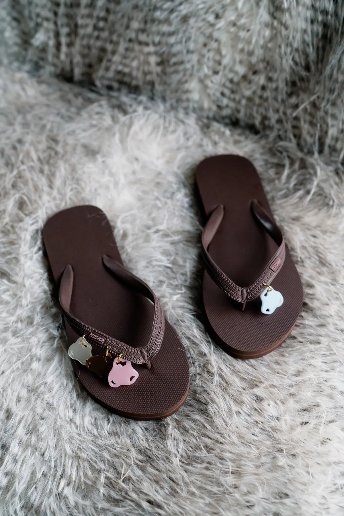 Infinitude Flip Flops Brown(Starfish)