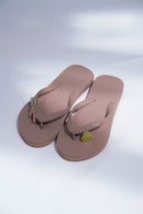 Infinitude Flip Flops Nude(Bubble)