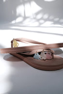 Infinitude Flip Flops Nude(Bubble)
