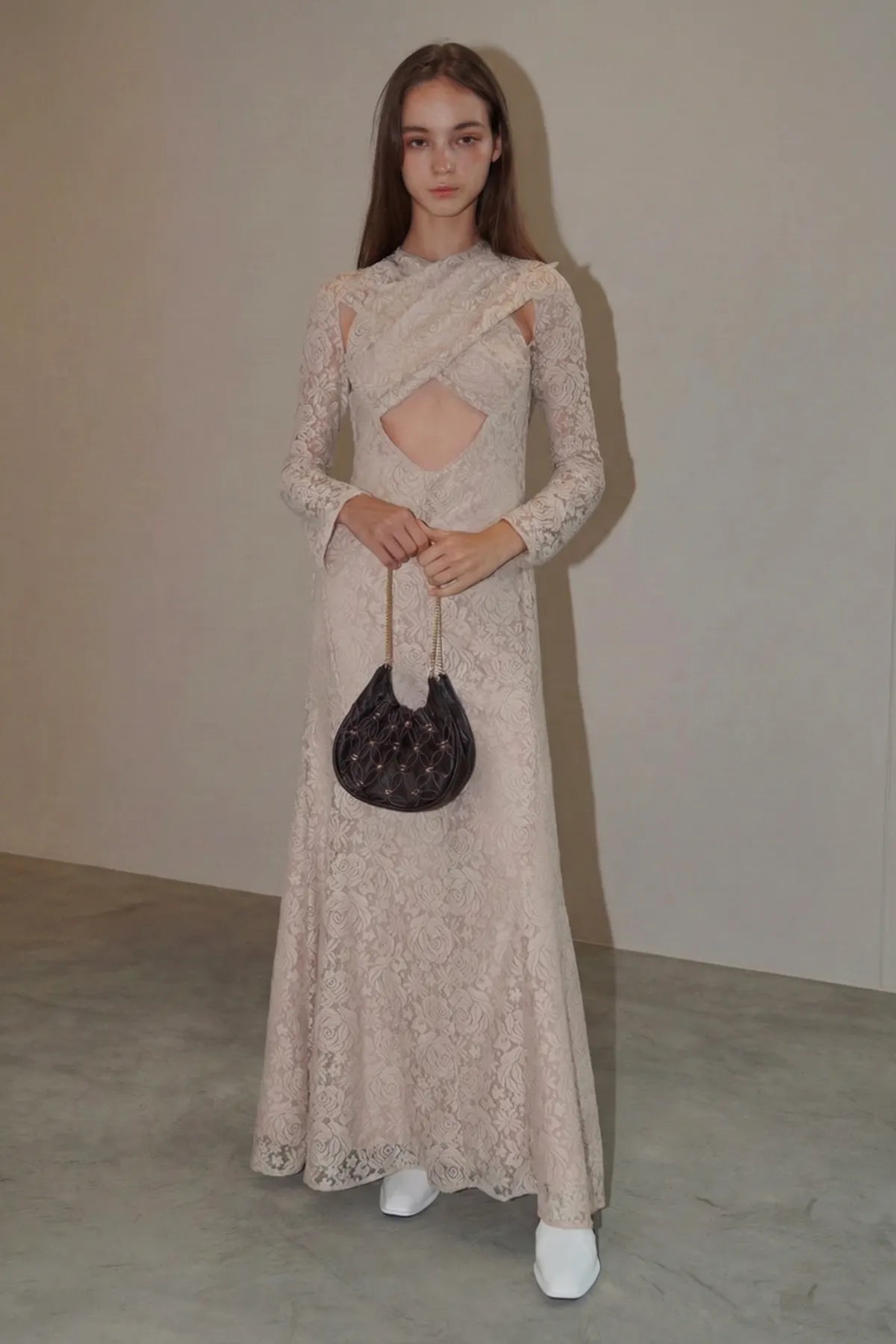 Lace Long Salie Dress