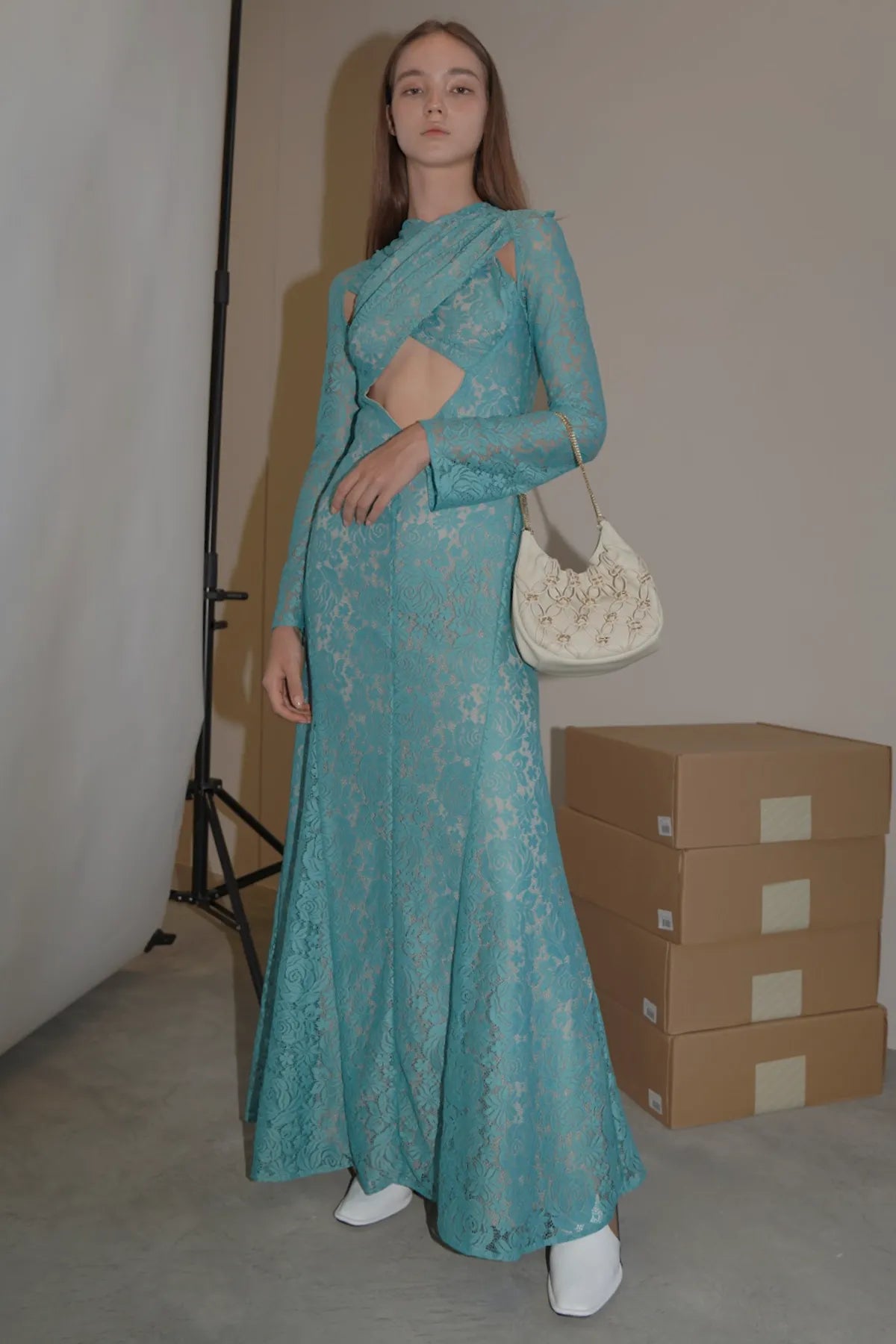 Lace Long Salie Dress