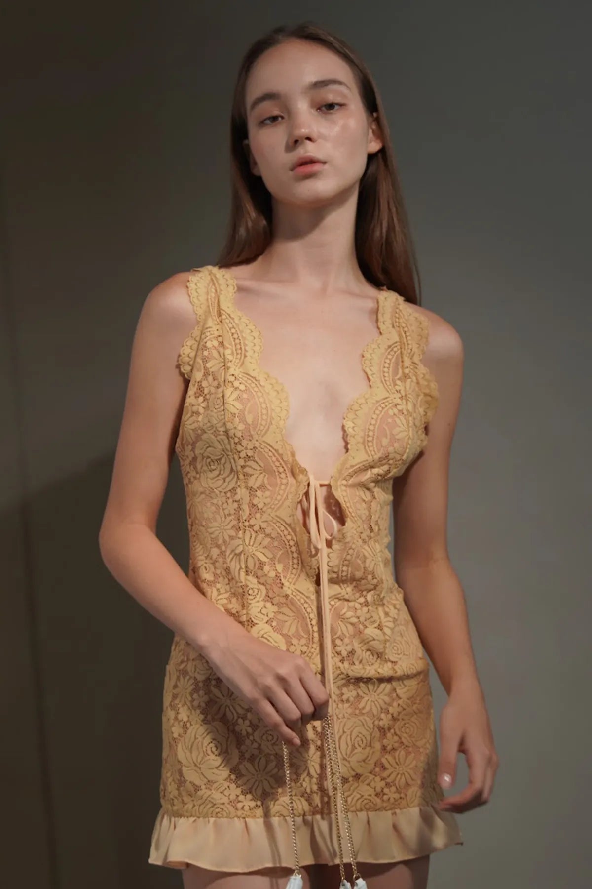 Lace Short Vincy Dress