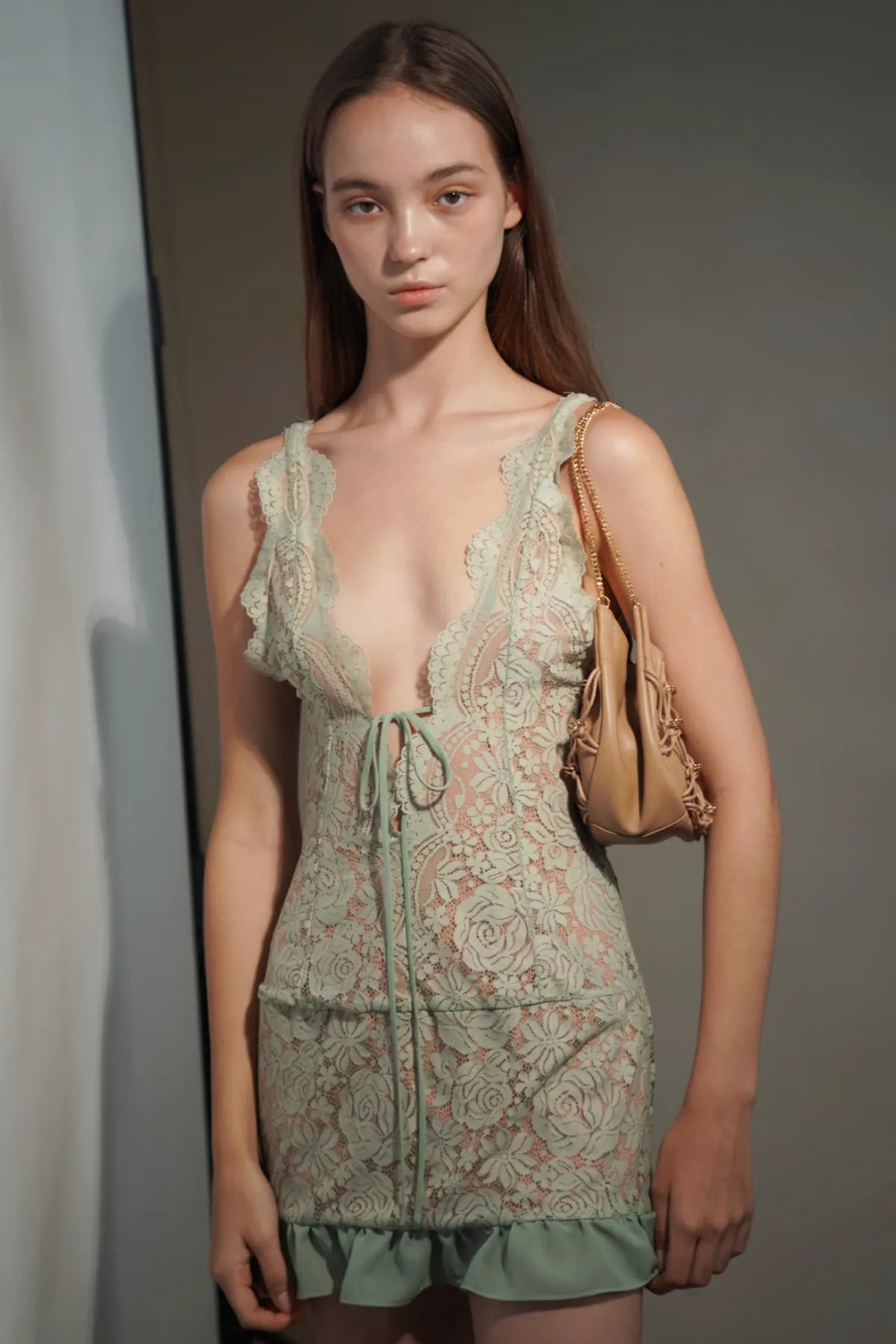 Lace Short Vincy Dress