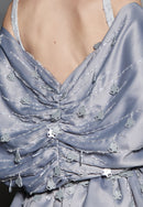 MINI INFINITUDE BUBBLE HEM WEDDING DRESS