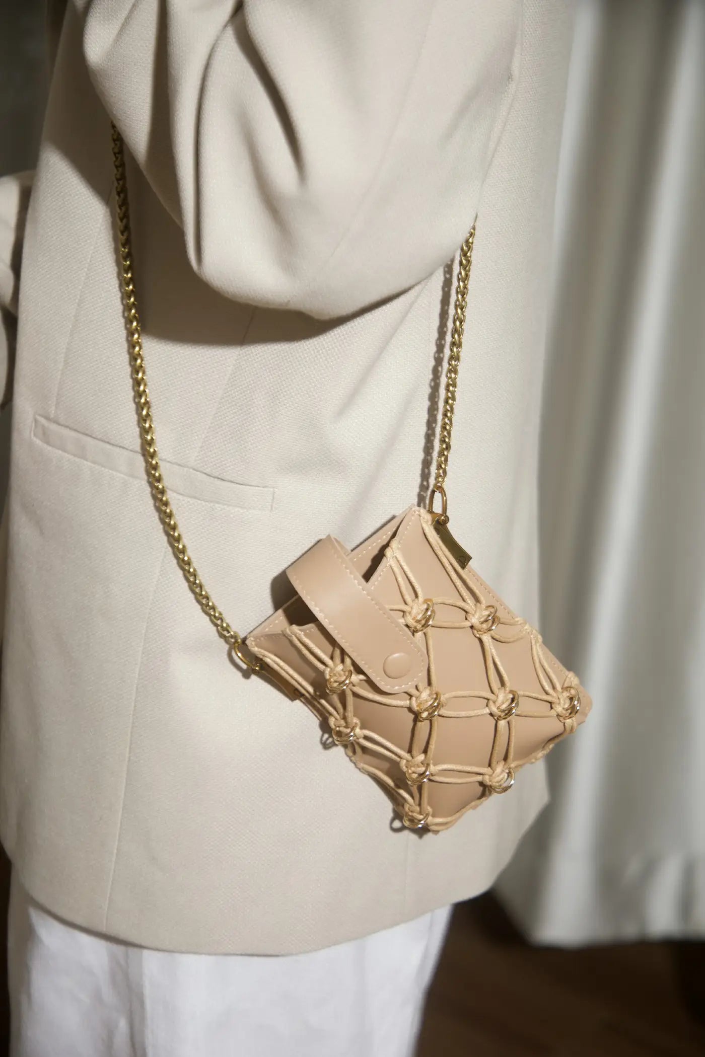 Madi Bag(Nude, Mini)