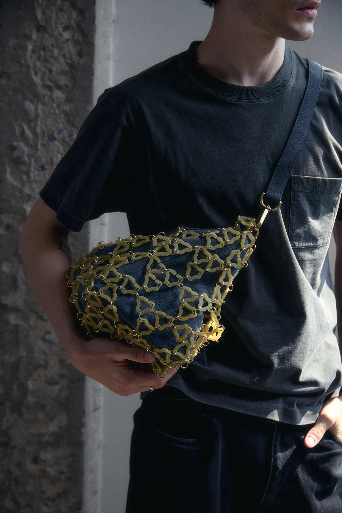 Marine Tote Bag(Custard)