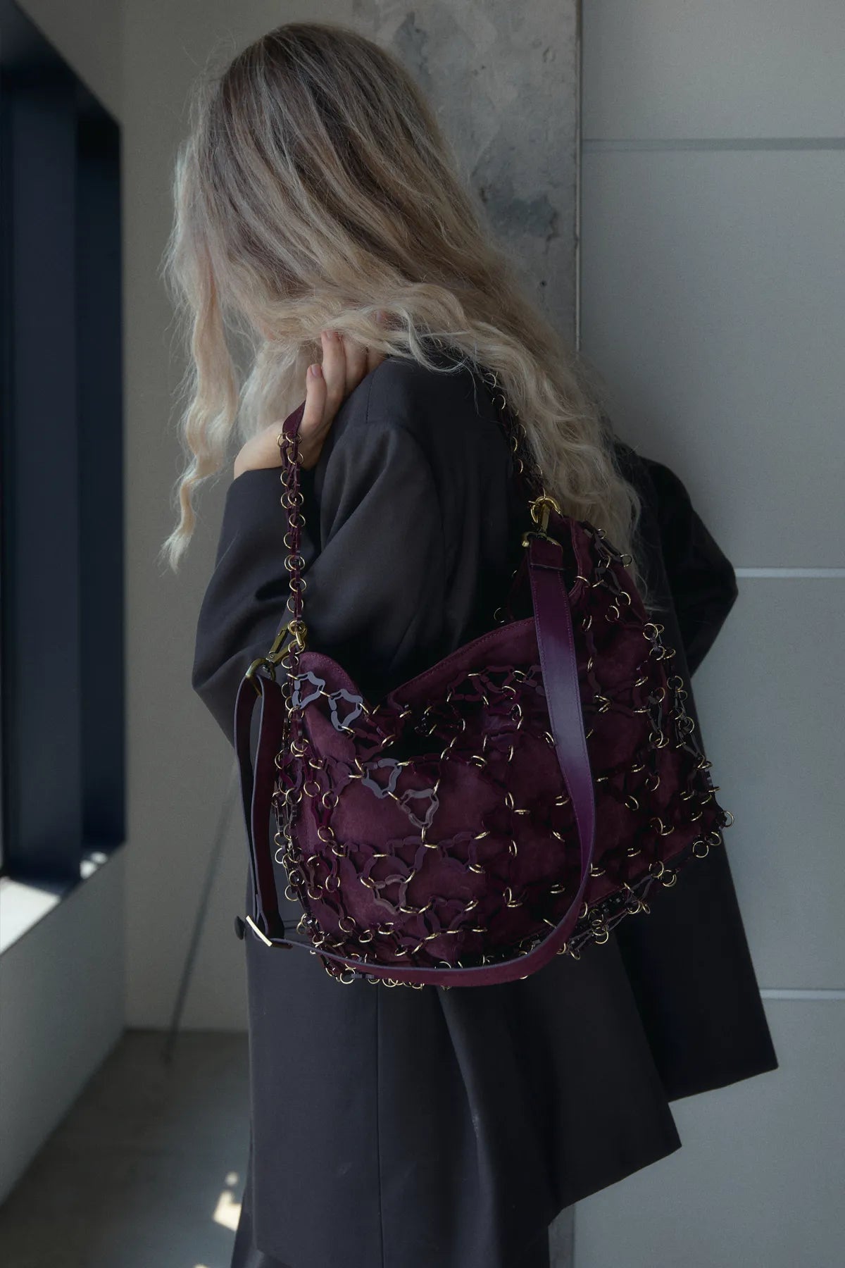 Marine Tote Bag(Violet)