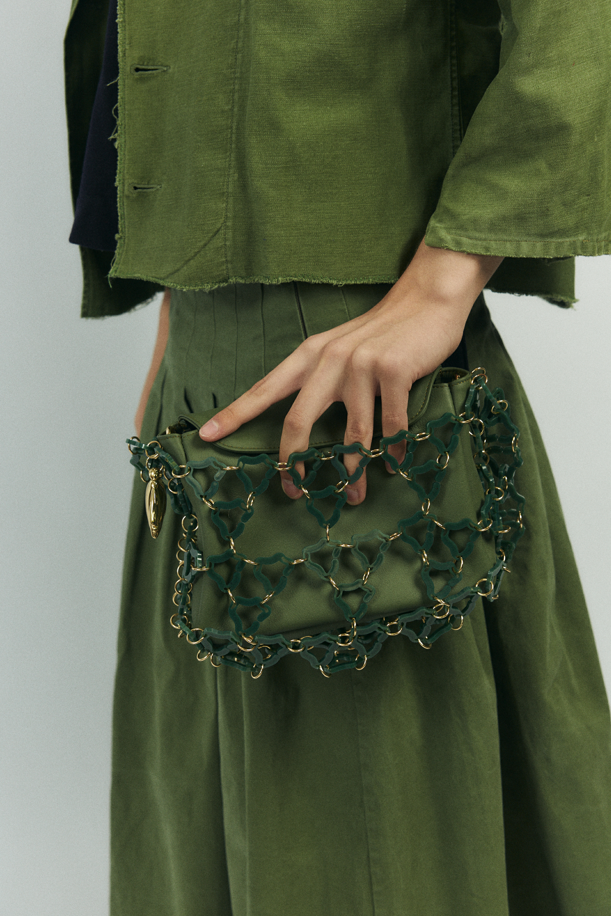 Mini Marine Bag(Basil)