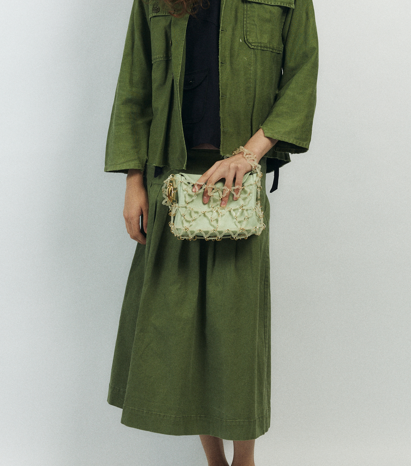 Mini Marine Bag(Tea Green)