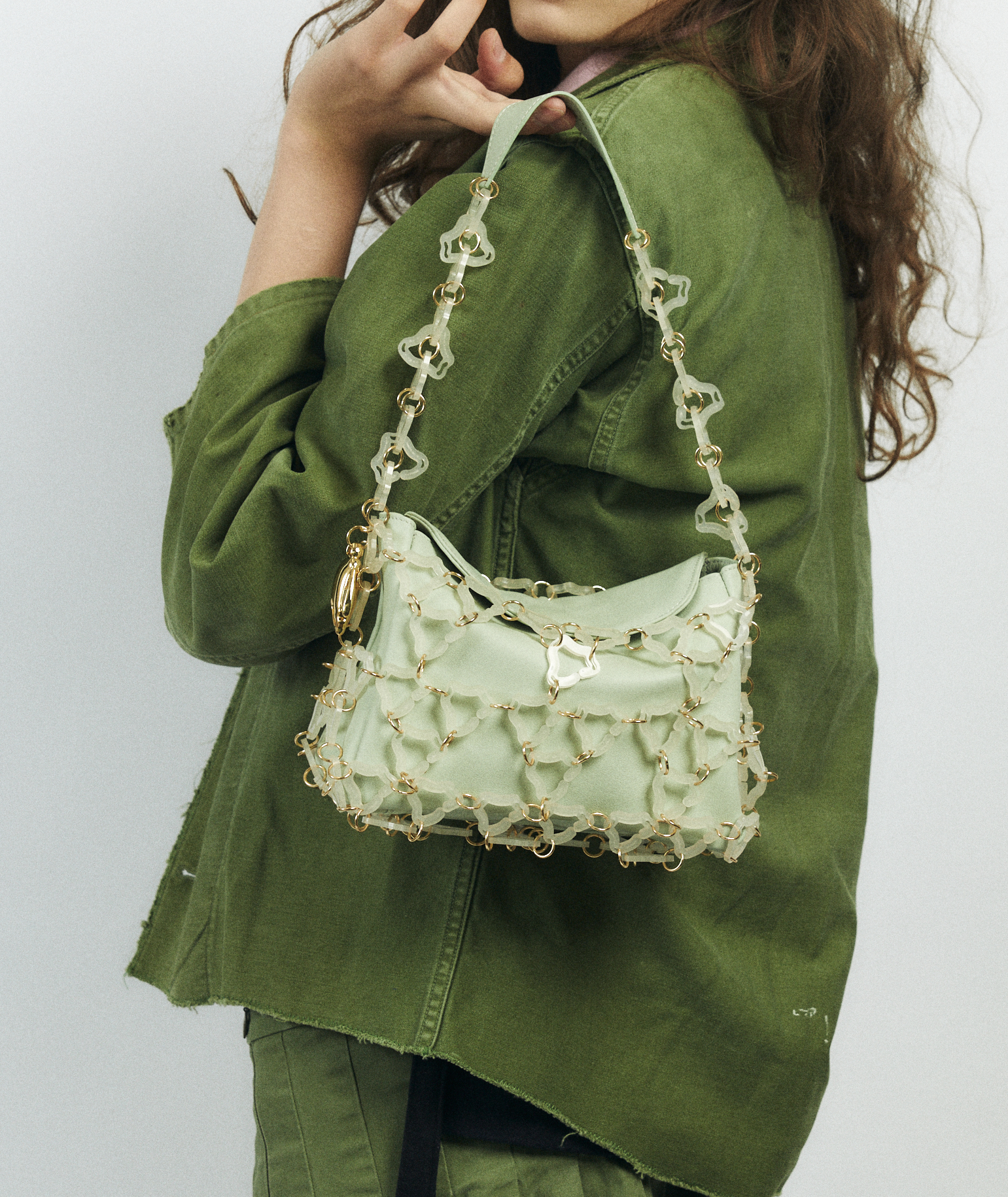Mini Marine Bag(Tea Green)