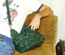 Marine Tote Bag(Deep forest)