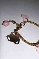 Mini Infinitude Bracelet Gold (Dusty Rose, Free Size)
