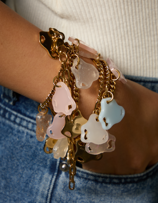 Infinitude Bracelet Gold(Grapefruit, Free Size)